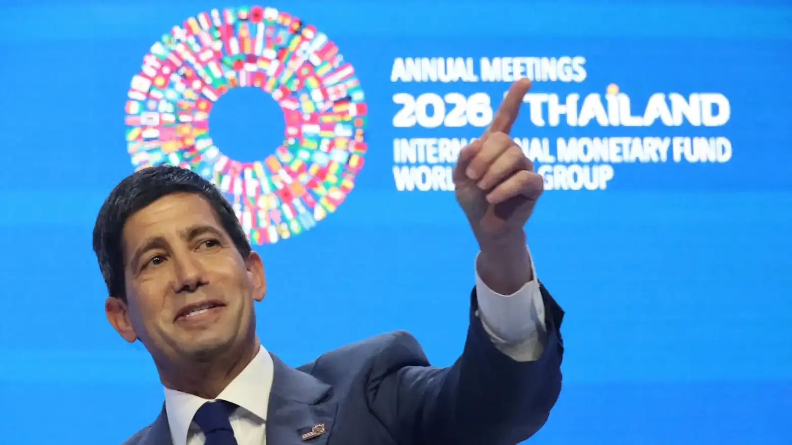 Federal Reserve Chair Kevin Warsh speaks at the IMF and World Bank annual meetings in Bangkok